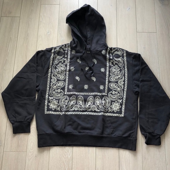 Profound Paisley Bandana French Terry Hoodie - Picture 10 of 10